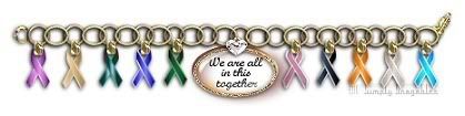 Cancer awareness bracelet