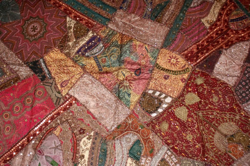 Close up of wall hanging