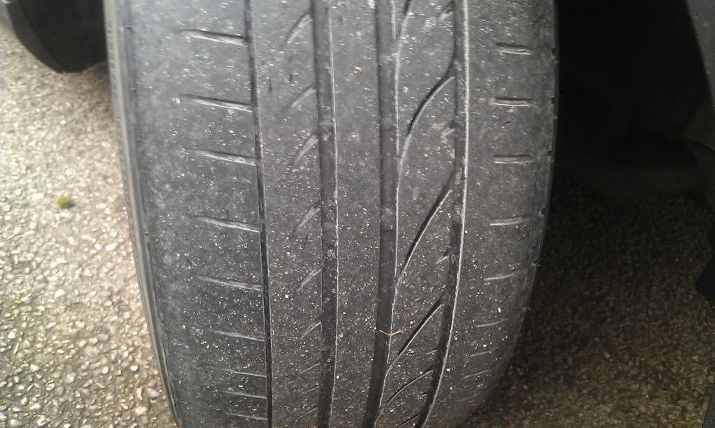 Bmw run flat tyres uneven wear #4