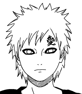 Desenho Naruto on Naruto    Gaara Manga Picture By Orochimaru 019   Photobucket
