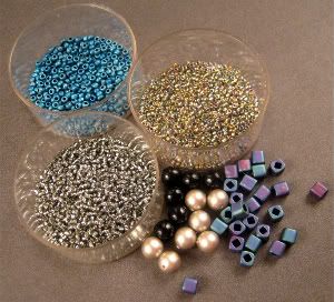 Misty Metal Beads