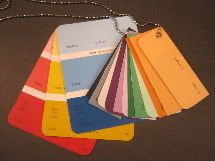 Paint Color Cards