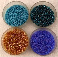 Peacock Seed Beads