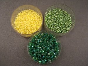 Lemon Lime Beads