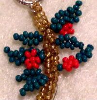 Beaded Holly Chain