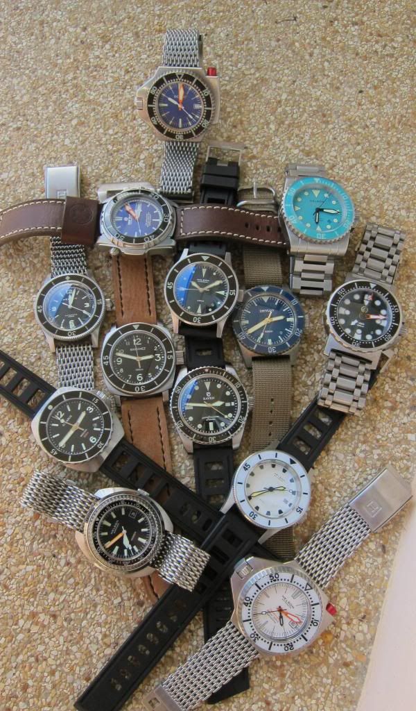 Dive watches with sapphire bezel