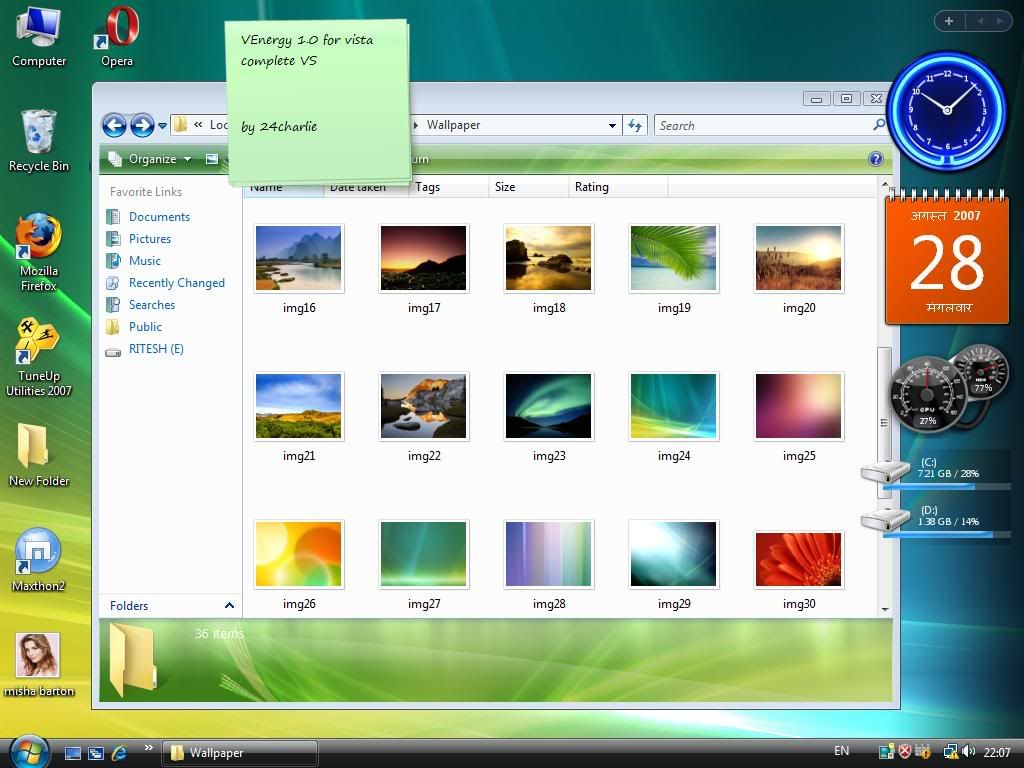 Free Windows Vista Theme