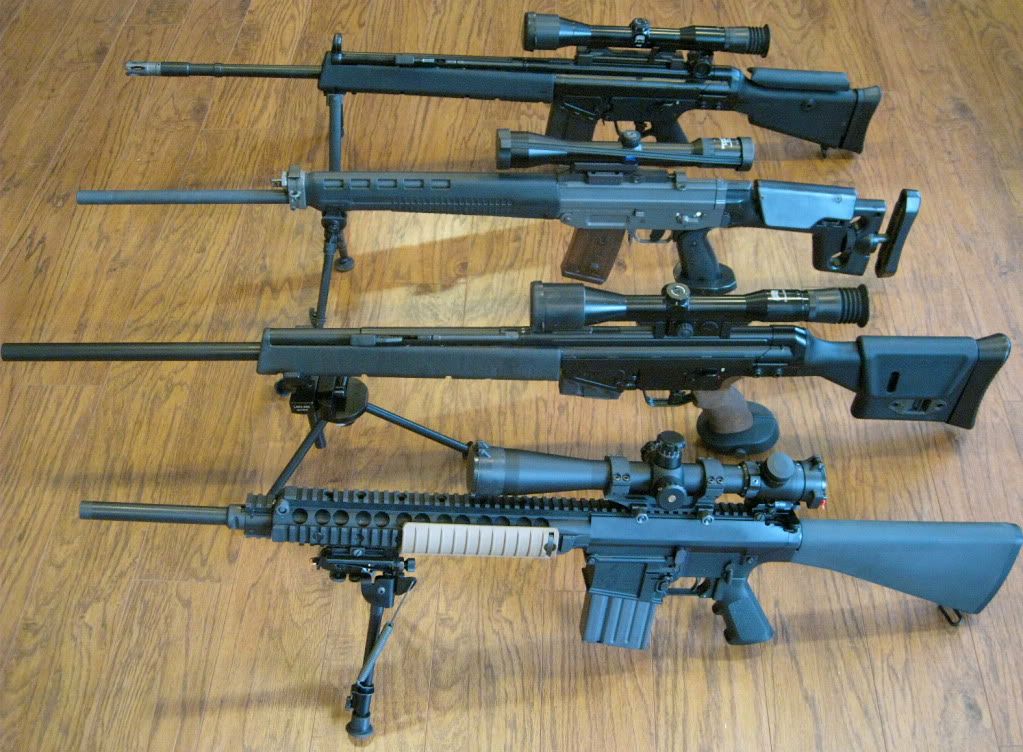 snipers guns. psg counter-sniper rifle