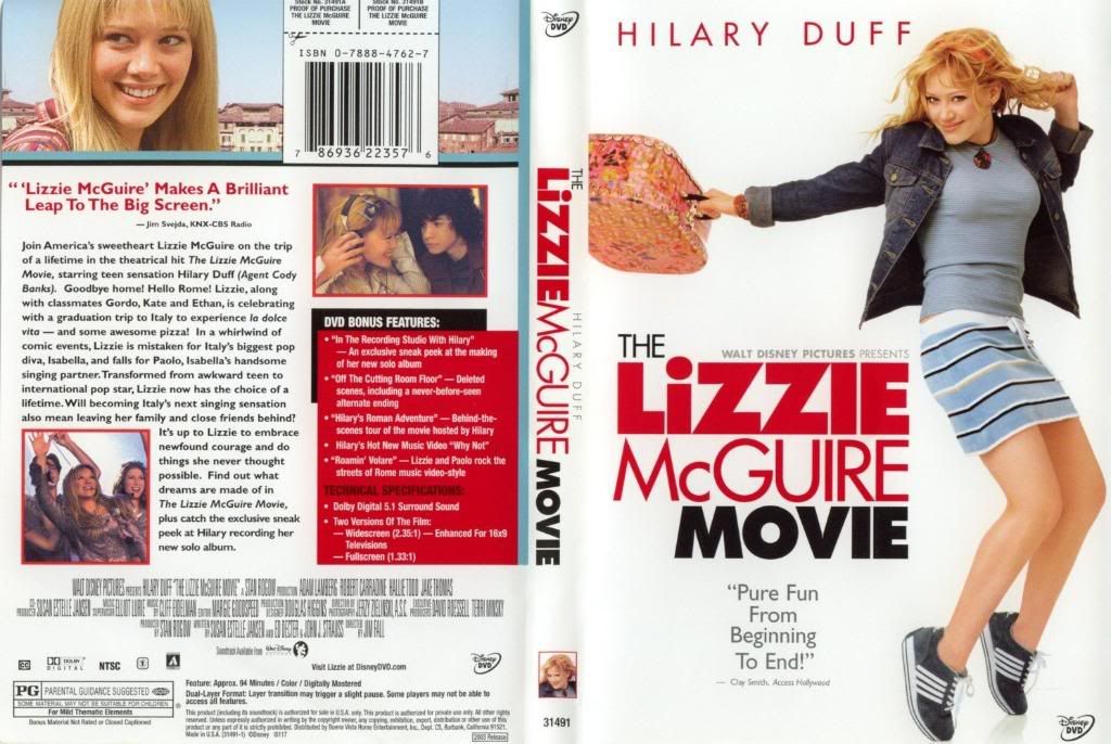 Lizzie Mcguire Movie. The Lizzie McGuire Movie (2003