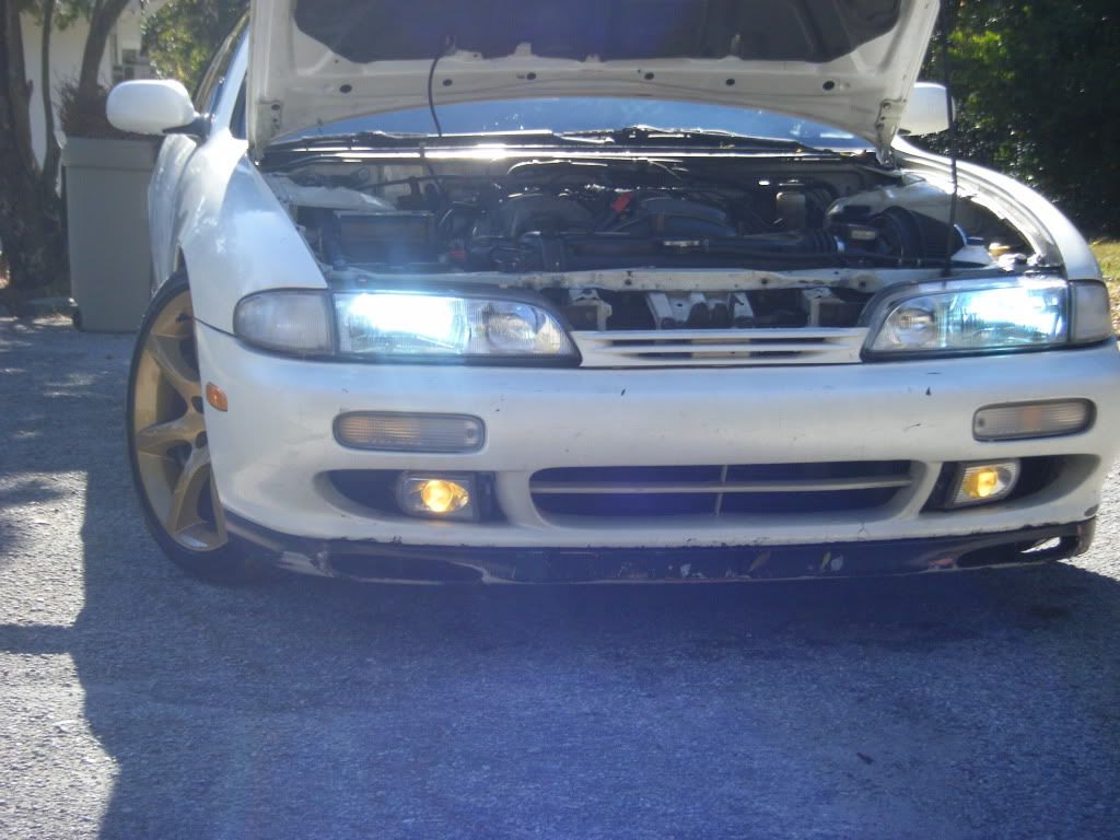 1995 Nissan 240sx zenki headlights