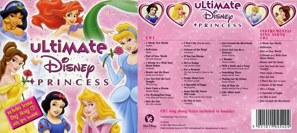 Disney Princess Songs