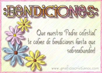 bendiciones amigos