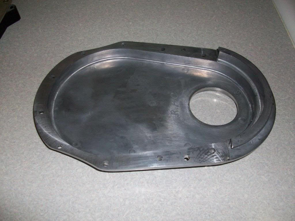 BBC polished aluminum timing cover Performance Boats Forum
