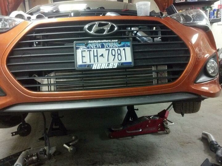 What about a larger intercooler? Veloster Forum