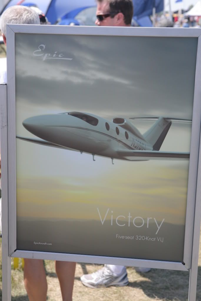 Poster for Epic Aircraft's Victory model Poster for Epic Aircraft's Victory model