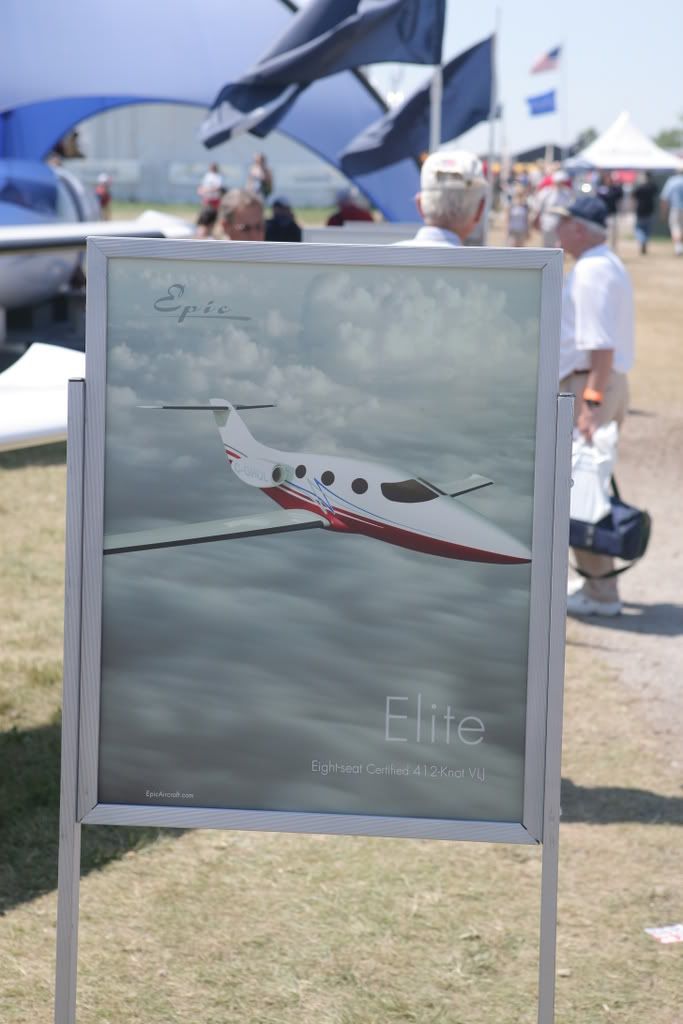 Poster for Epic Aircraft's Elite