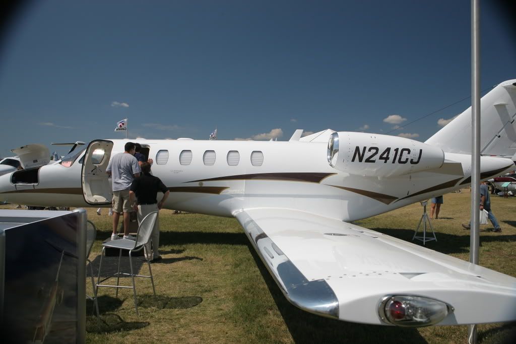 An eight seat Citation 525B, aka CJ3, out of Texas