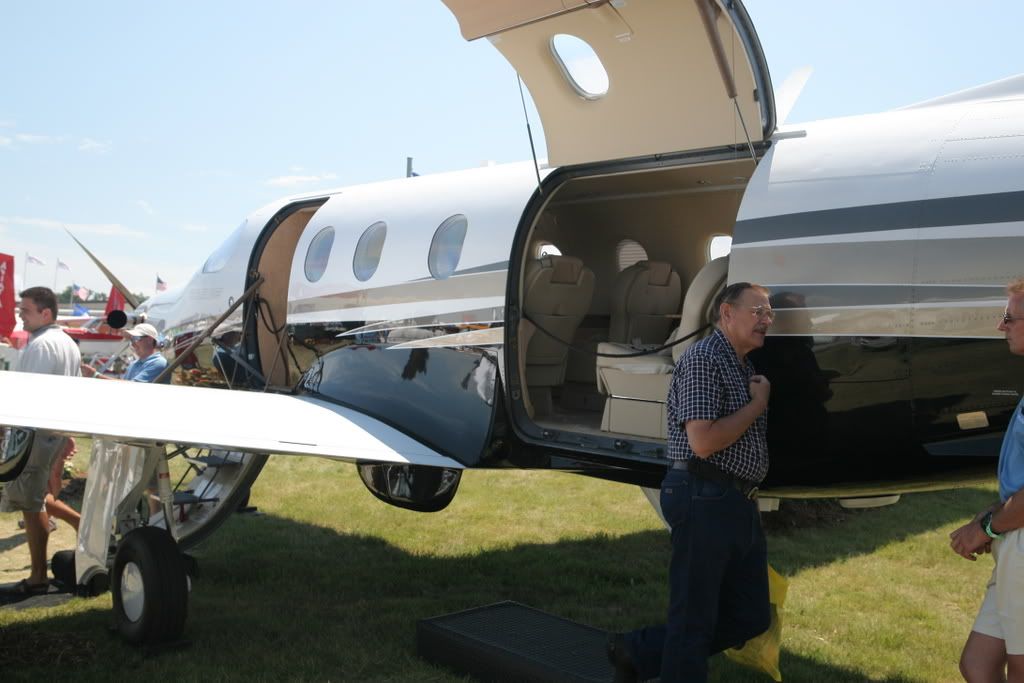 Pilatus PC-12 opened up to see inside