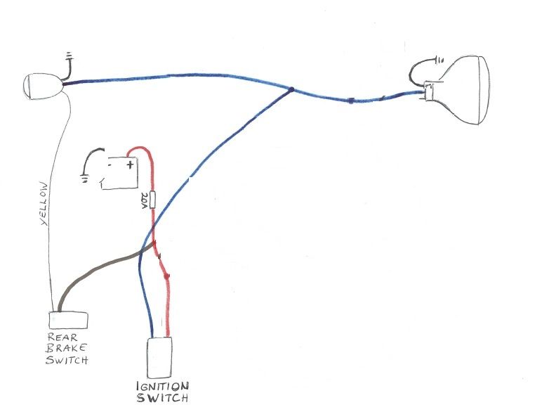 Please help/review my wiring diagram | Yamaha XS650 Forum
