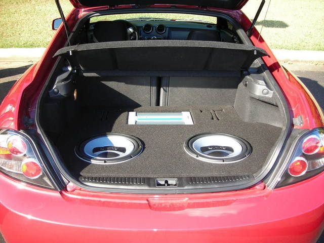 PICS of Tuscani box with infinity subs!!! | Hyundai Tiburon Forums