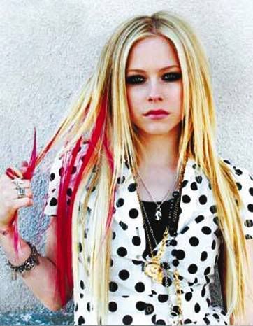 Avril Lavigne Streaks