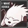 Aww, me want a cookie