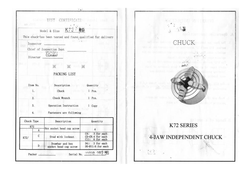 Atlas lathe, chuck not true. The Home Shop Machinist & Machinist's