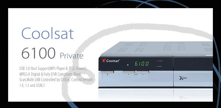 coolsat 6100 private