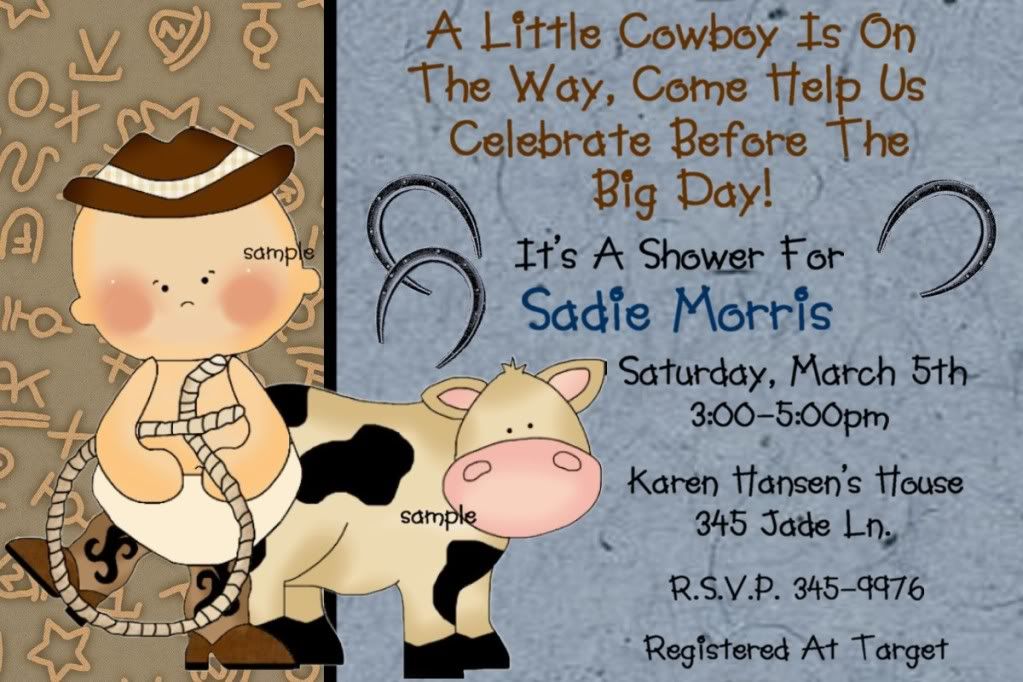 western baby shower clipart - photo #50