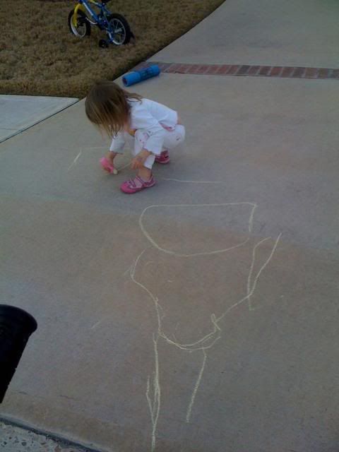 playing,chalk