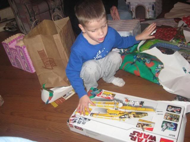 Christmas,opening presents