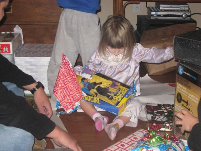 Christmas,opening presents