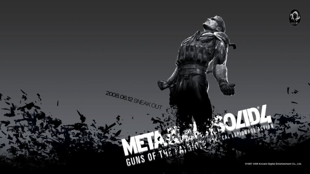 wallpaper metal. metal gear solid 4 wallpapers.