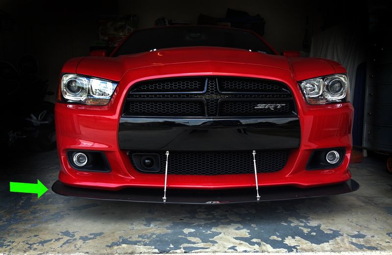 2011 2012 2013 2014 Dodge Charger SRT8 Front Bumper Carbon Fiber