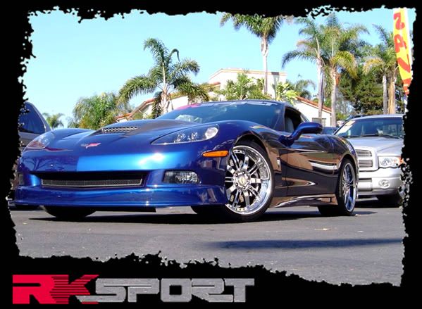 2005-2009 Chevrolet Corvette C6 Ground Effects Package