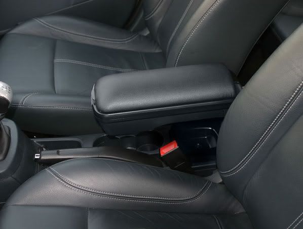 2011 Ford Fiesta Charcoal Black Armrest