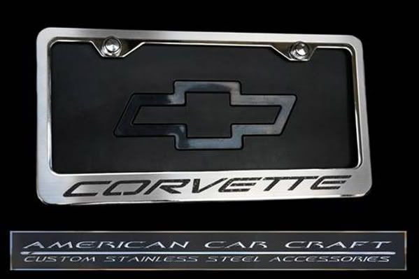 Corvette C5 License Plate Frame