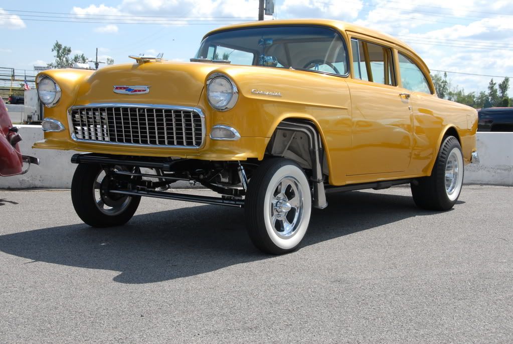 55 Chevy Gasser show car Pictures Images and Photos