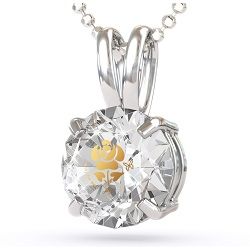 Enter to win a CZ Rose Pendant - ends 12/03/12