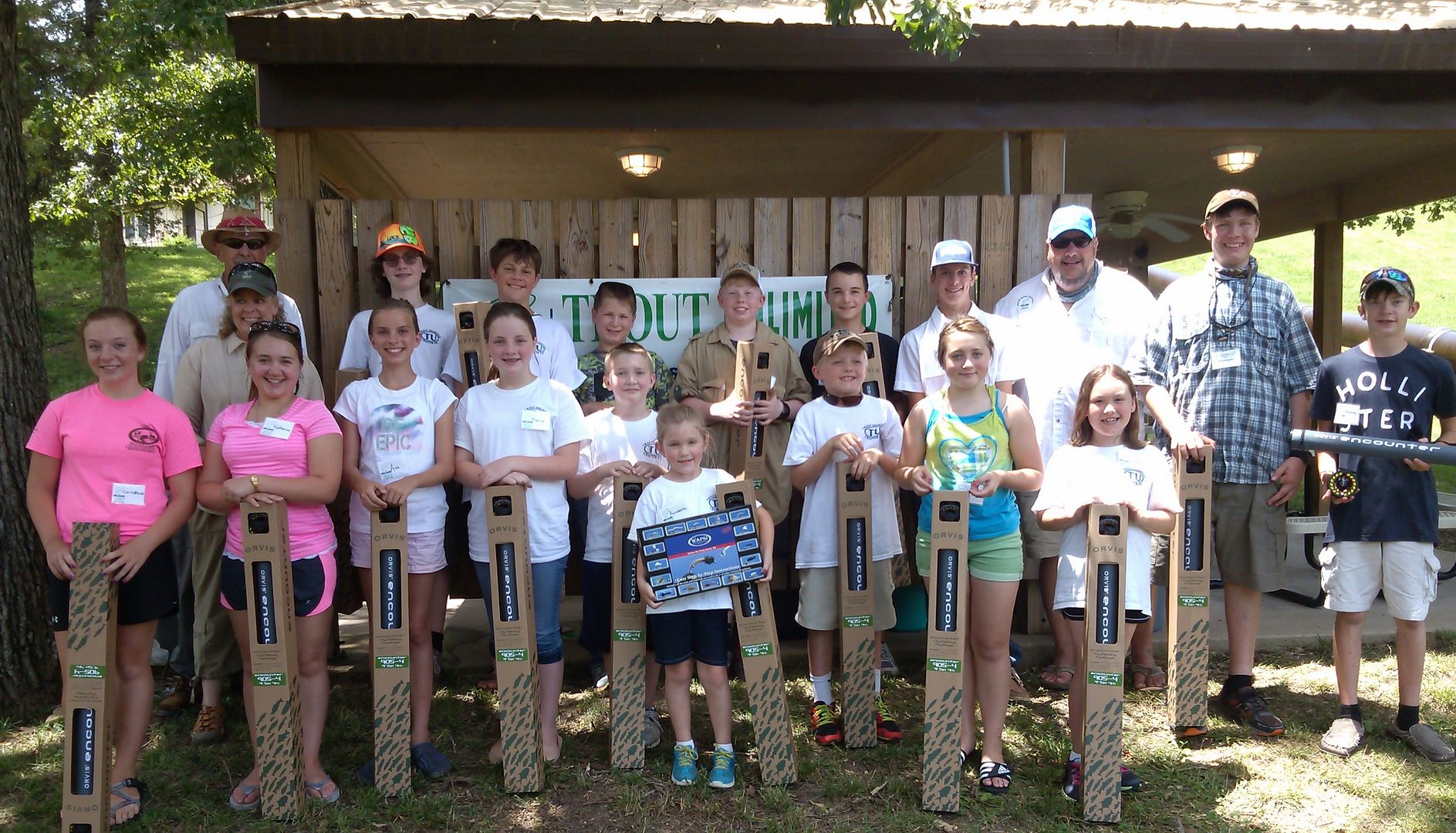 Trout Unlimited Youth Camp A Hit. The Ozark Fly Fisher Journal