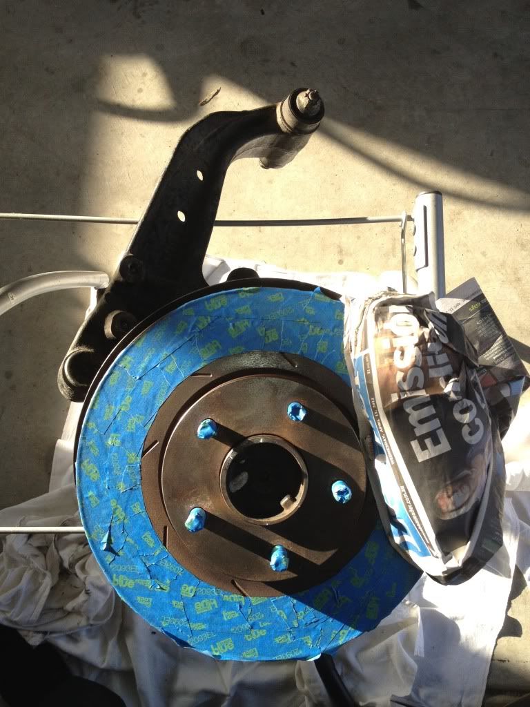 Painting Brake Calipers & Rotor Hubs (Pictures Included) Tutorials