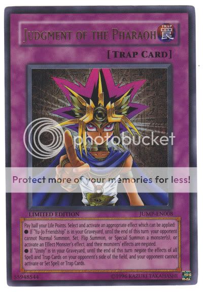 Judgment of the Pharaoh Yugioh Card Ultra JUMP EN008  