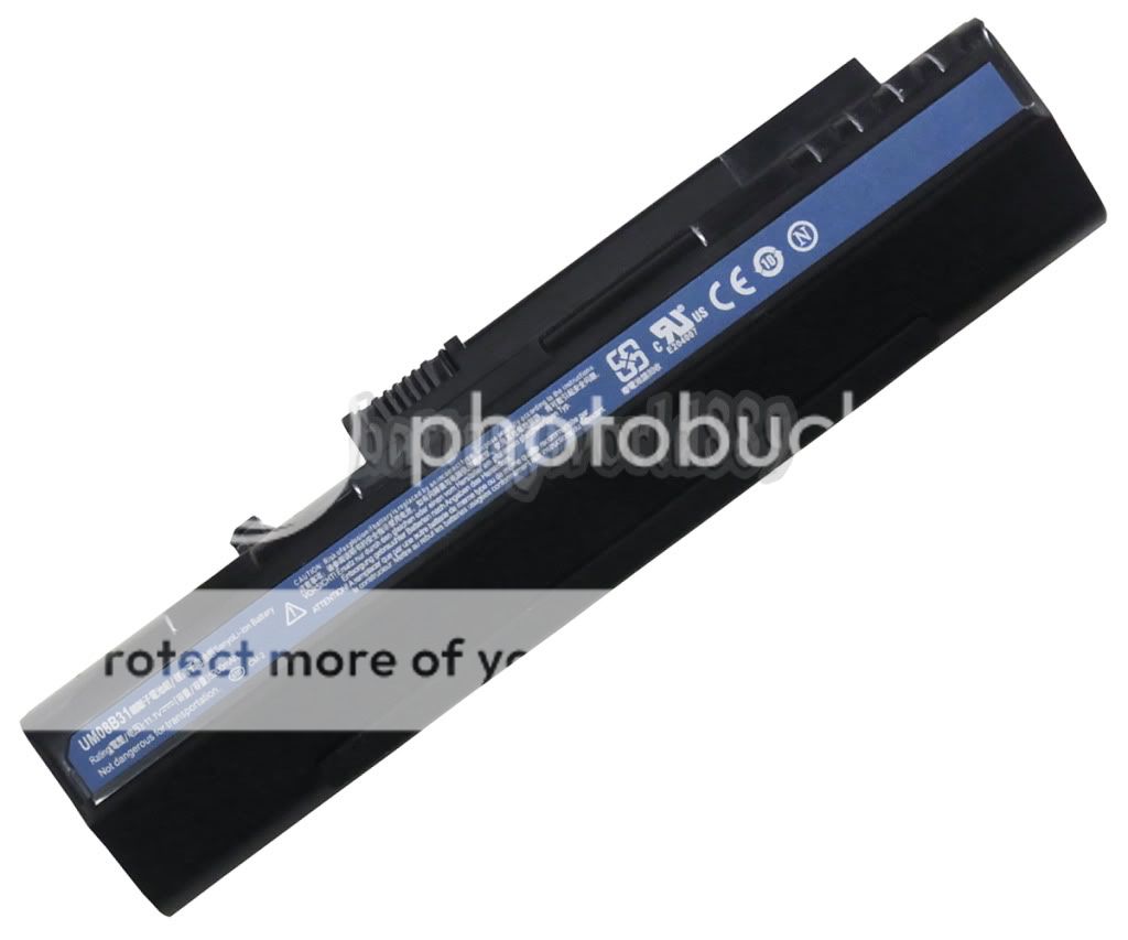 Original Battery ACER Aspire One UM08A72 UM08B31 6Cell 6Cells 5200mAh