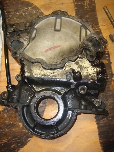 Ford falcon timing gear cover #7