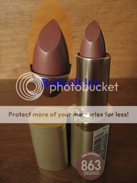 LOREAL Colour Riche Full Size Lipstick ORGANZA #863  
