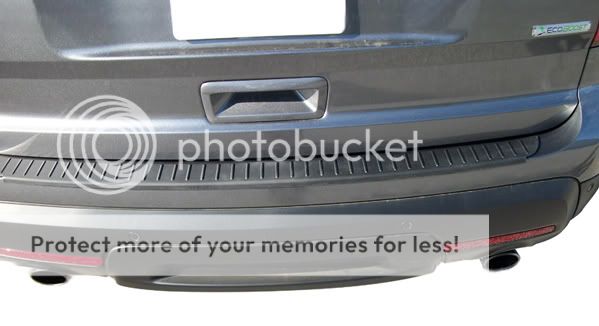 2011 Ford explorer rear bumper cover #2