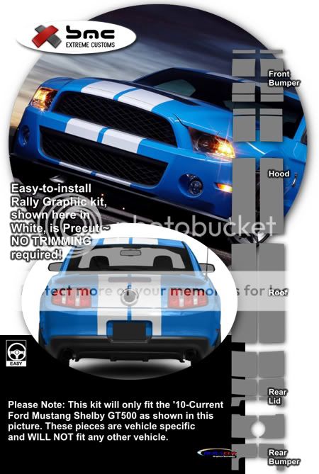 2011 Ford mustang stripe kits #6