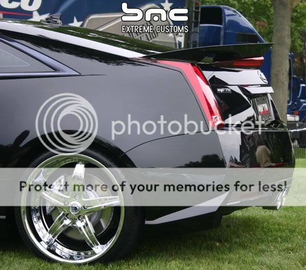 2011 2012 Cadillac CTS V Coupe Rear Spoiler Custom Trunk Wing  