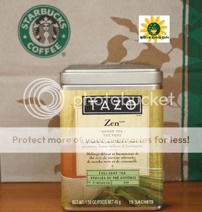 Starbucks   Tazo Tea   Zen   Full Leaf Tea   Herbal  