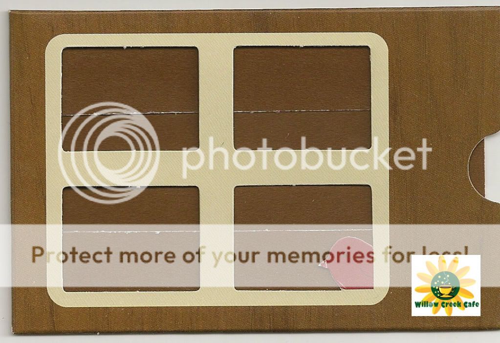 Starbucks Gift Card   Four Window Spring Sleeve  